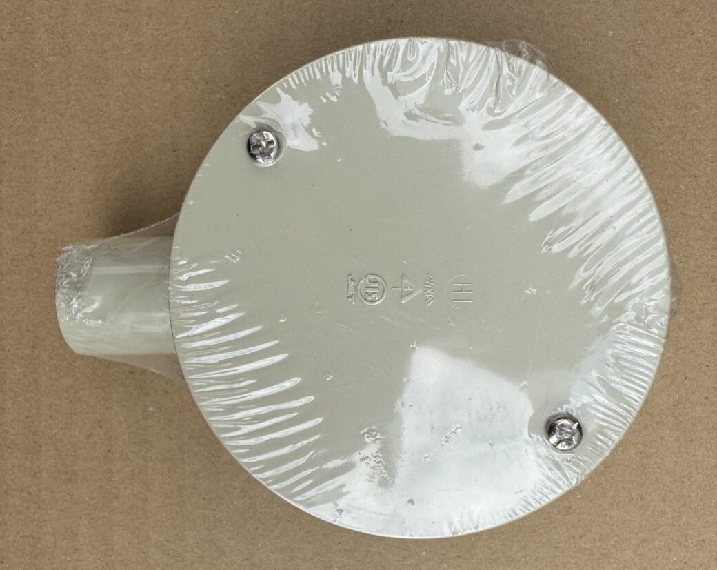 【値下げしました！】組合員さんから売りますのお知らせ　露出用丸型ボックス　120個